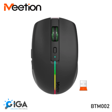 MOUSE INALAMBRICO MEETION BTM002 2.4G Y BLUETOOTH