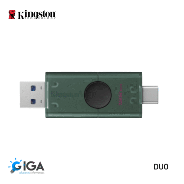 MEMORIA FLASH 128GB DUO USB-A USB-C 3.2/2.0 KINGSTON