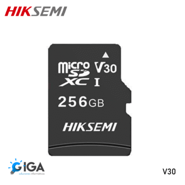 MEMORIA TARJETA MICROSD 256GB C/ADAP HIKSEMI