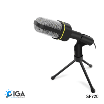 MICROFONO DE PEDESTAL CON CONDENSADOR Y REDUCCION DE RUIDO SF920