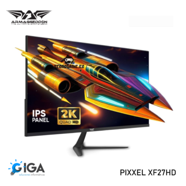 MONITOR ARMAGGEDDON Pixxel+ XF27QHD 27" 2K GAMING