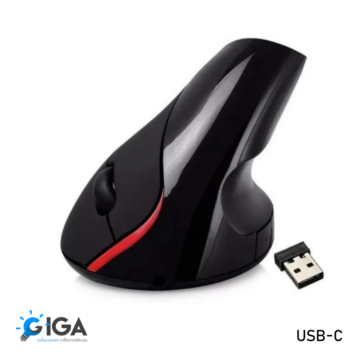 MOUSE ERGONOMICO INALAMBRICO RECARGABLE