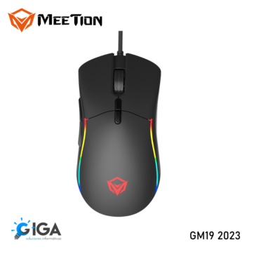 MOUSE GAMER MEETION 12000DPI RGB MT-GM19_2023