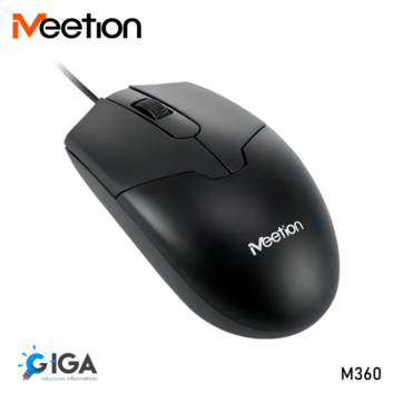 MOUSE CABLE USB MEETION M360