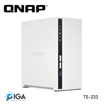 NAS QNAP TS-233 2 BAHIAS 4GB RAM