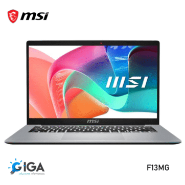 LAPTOP MSI MODERN 13 F13MG 13.3"/INTEL I5-1334U/RAM 16GB/SSD 512GB