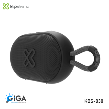 PARLANTE KLIP BLUETOOTH GROOVE SPLASH KBS-030BK