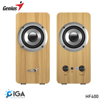PARLANTE GENIUS SP-HF400 WOOD USB 10W