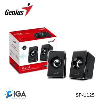 PARLANTE GENIUS SP-U125 SPEAKERS USB 3W
