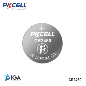 PILA DE LITIO PKCELL 3V CR2450
