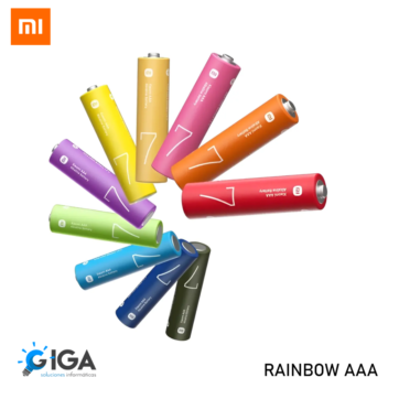 PILA ALKALINA XIAOMI RAINBOW AAAX10