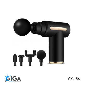 PISTOLA DE MASAJE CON BATERIA RECARGABLE CX-156