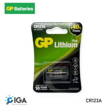 PILA 3v GP LITIO CR123A