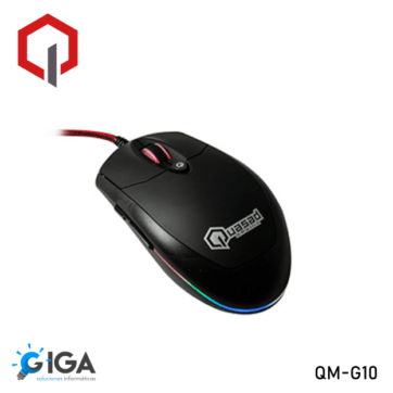 MOUSE GAMER QUASAD QM-G10 5000 DPI