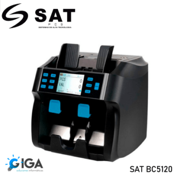 CONTADOR Y CLASIFICADOR DE BILLETES SAT BC5120