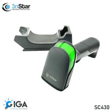 LECTOR CODIGO 3NSTAR SC430 1D/2D INALAMBRICO