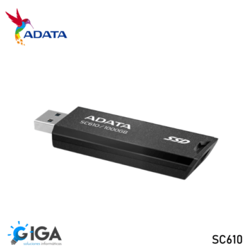 DISCO SOLIDO EXTERNO 1TB ADATA SD610 DURABLE