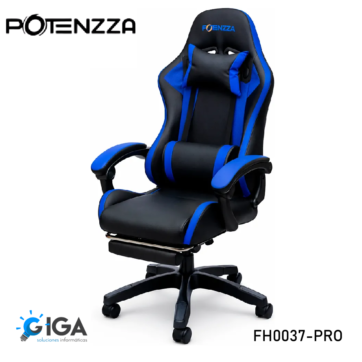 SILLA GAMER POTENZZA CON SOPORTE PARA PIES FH0037-PRO