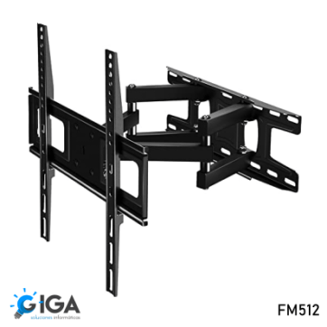 SOPORTE TV 32" A 80" CON DOBLE BRAZO EXPANDIBLE FM512