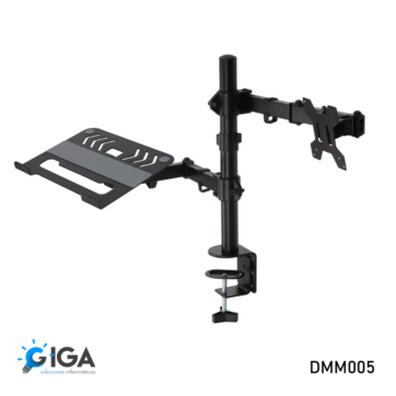 SOPORTE PORTATIL Y 1 MONITOR METAL DMM05