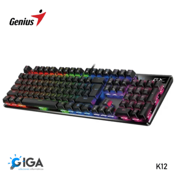 TECLADO MECANICO GENIUS SCORPION K12 RGB