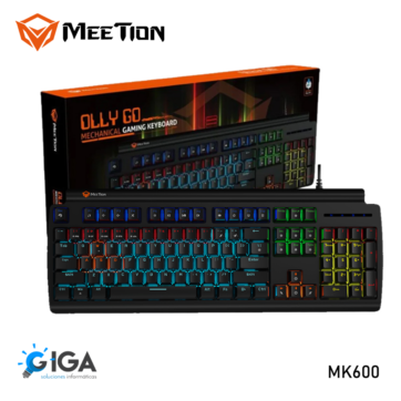 TECLADO GAMER MEETION MECANICO OLLY GO MT-MK600