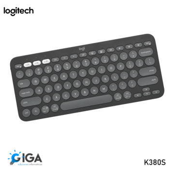 TECLADO INALAMBRICO LOGITECH K380S MULTIDISPOSITIVOS NEGRO