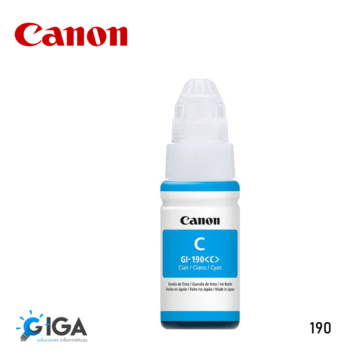 TINTA CANON 190 CYAN 70ML