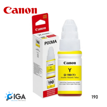 TINTA CANON 190 YELLOW 70ML