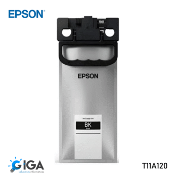 TINTA ORIGINAL EPSON WF C5810/5890 T11A120 BLACK