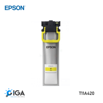TINTA ORIGINAL EPSON WF C5810/5890 T11A420 YELLOW