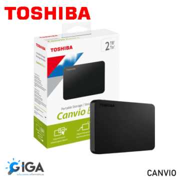 DISCO DURO EXTERNO TOSHIBA CANVIO 2TB