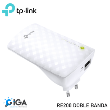 EXPANSOR RANGO TP-LINK RE200 DOBLE BANDA 300MBPS