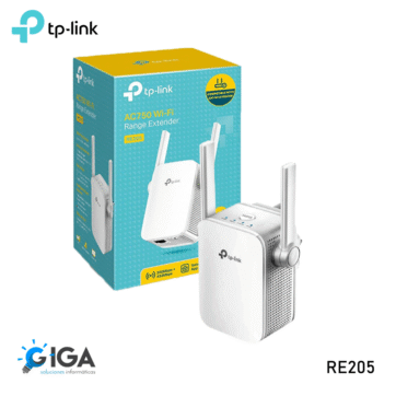 EXPANSOR RANGO TP-LINK RE205 DOBLE BANDA 300/433MBPS