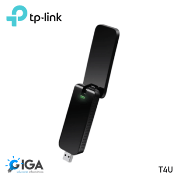 ADAPTADOR USB 3.0 WIRELESS TP-LINK ARCHER T4U DUAL 2.4 400MBPS/ 5 867