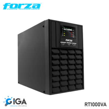 UPS ONLINE FORZA FDC-RT 1000VA 700w 3 TOMAS