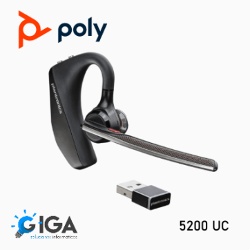 Sistema inalámbrico de audífono VOYAGER 5200 UC