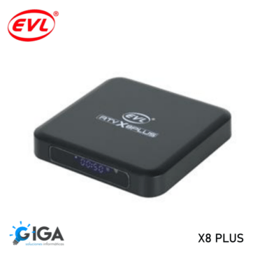 TVBOX EVL X8 PLUS QC/4GB/32GB/BLUETOOTH/ANDROID TV