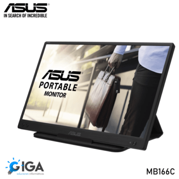 MONITOR PORTABLE ASUS  ZENSCREEN MB166C