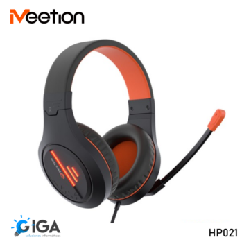 AUDIFONO HEADSET MEETION GAMER HP021 USB - 3.5MM