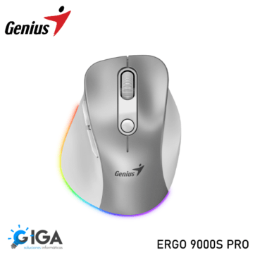MOUSE INAL GENIUS ERGO 9000S PRO WIRELESS BLUETOOTH RECARGABLE