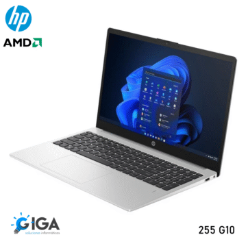 LAPTOP HP 255R G10 15.6" AMD RYZEN 5-7530U DDR4 16GB SSD 512GB
