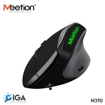 MOUSE ERGONOMIGO VERTICAL MEETION M390 CABLE USB