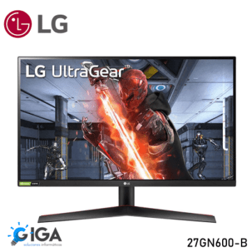 Monitor LG 27" 27GN600 GAMMING FullHD 144HZ