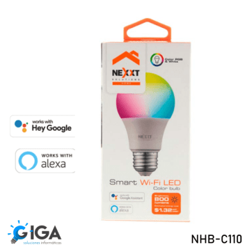 FOCO INTELIGENTE MULTICOLOR NEXXT LED 9W NHB-C110