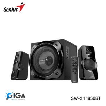 PARLANTES GENIUS SW-2.1 1850BT SUBWOOFER BLUETOOTH 50W