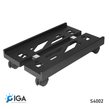 SOPORTE DE PISO CON RUEDAS PARA CPU S4002
