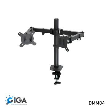 SOPORTE 2 MONITORES 13-32" METAL DMM04