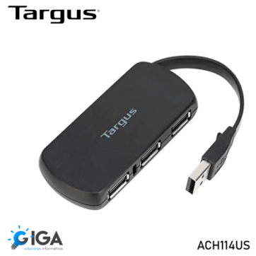 HUB TARGUS USB 2.0 4 PUERTOS