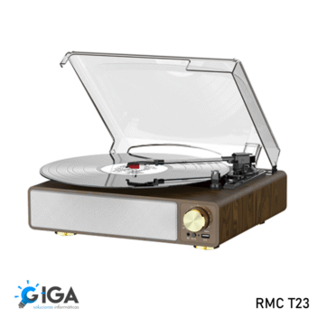 TOCADISCOS VINTAGE 5 EN 1 BLUETOOTH USB RMC T23